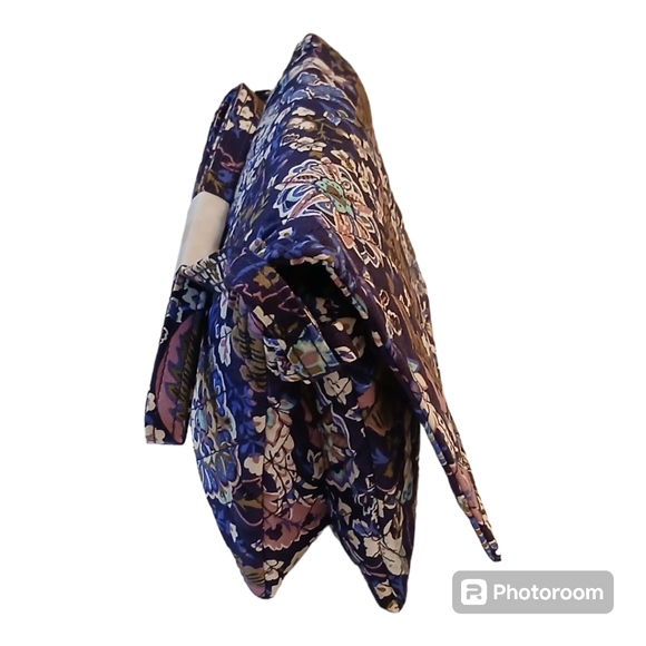 Vera Bradley VB Basics Mini Flap Crossbody Versailles Navy - Picture 3 of 5